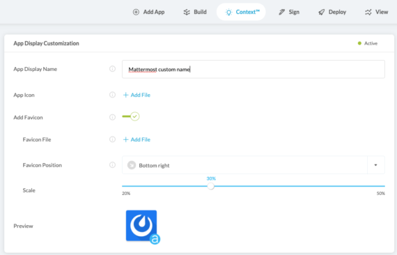 Context from Appdome - Easy App Display Customization