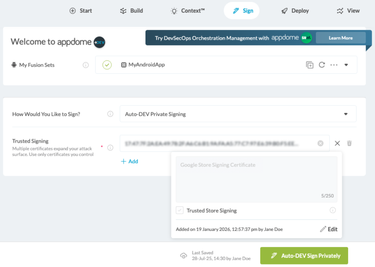 How to Sign Secured Android Apps Using apksigner
