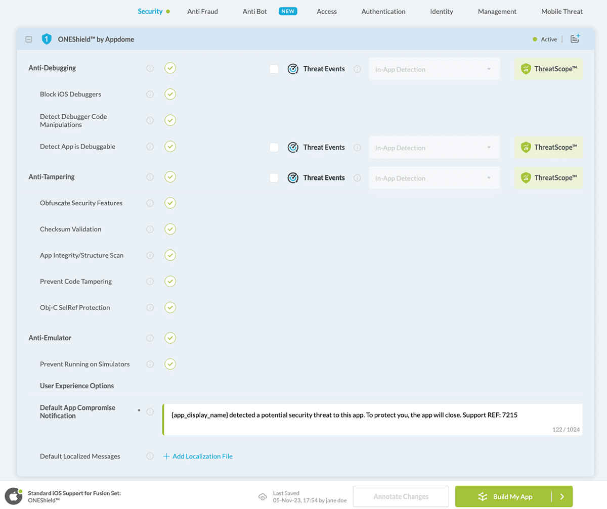 How To Use Appdome's No-code mobile app security for Whil 