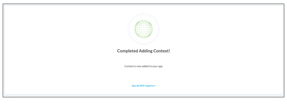 success message for customize mobile app branding