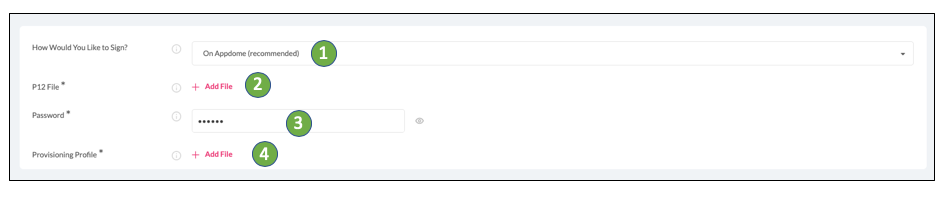 Appdome makes signing ios apps on Appdome easy