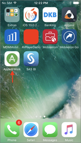 Apps@Work in MobileIron