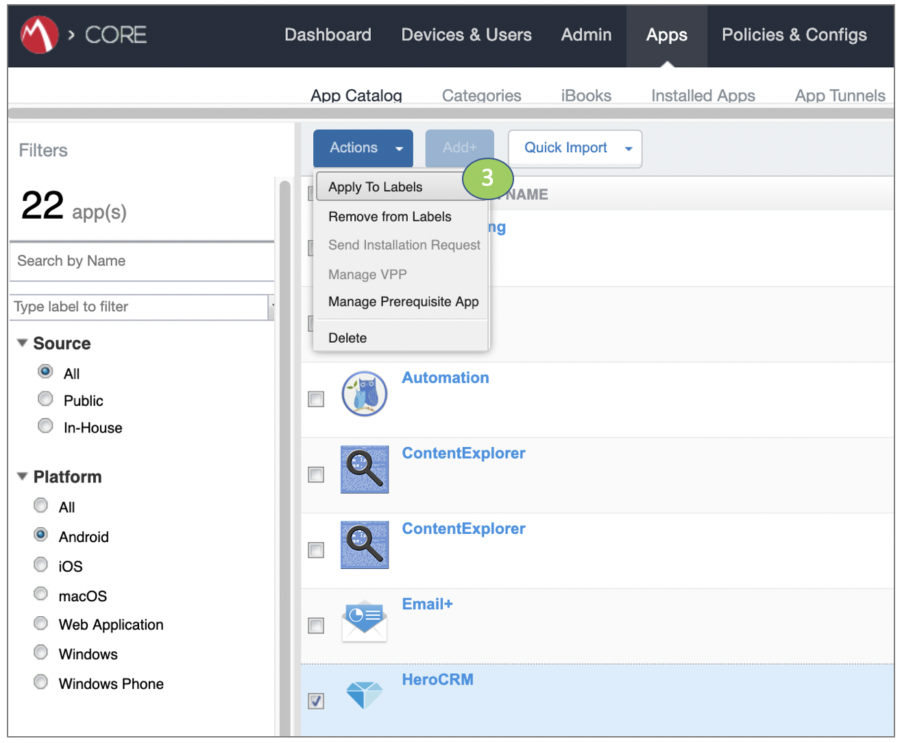 Appdome Deploy Mobile Apps Integrated with MobileIron