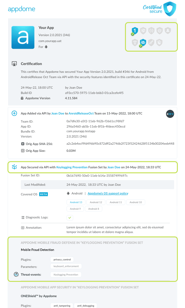Appdome How to Protect Android & iOS Apps from Keylogging Malware