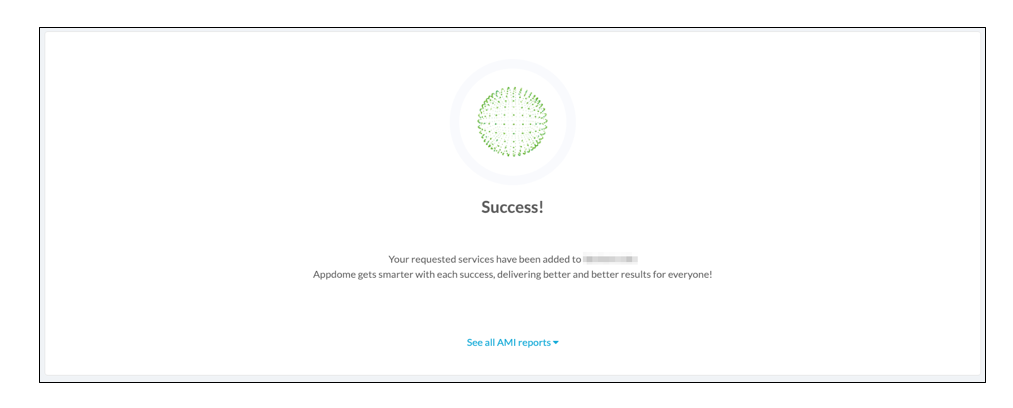 Appdome Fusion Success Notification 