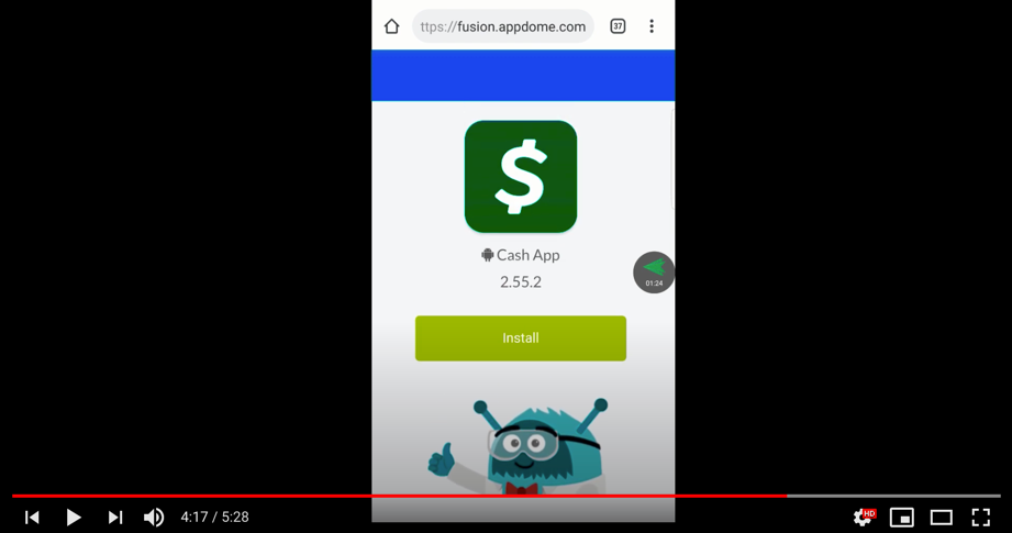 no-code mobile app security RASP in square cash app