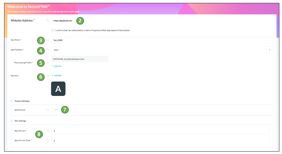 building a secure pwa (progressive web app) using appdome's no-code mobile security platform 