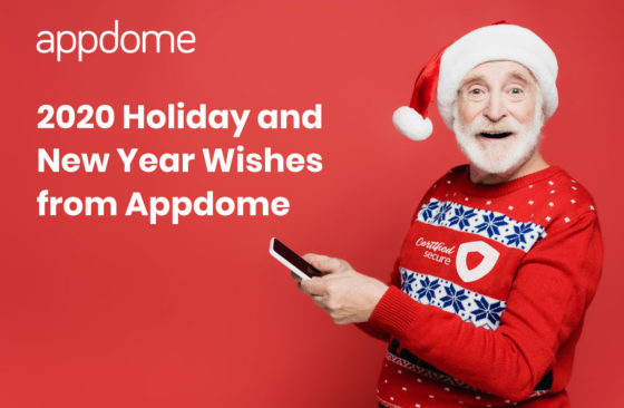 Appdome 2020 Holiday and New Year Wishes