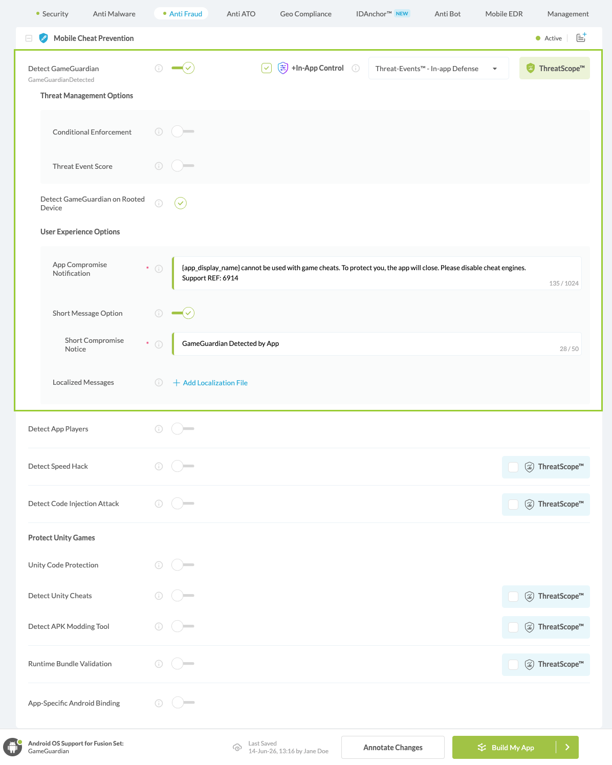 Detect GameGuardian option