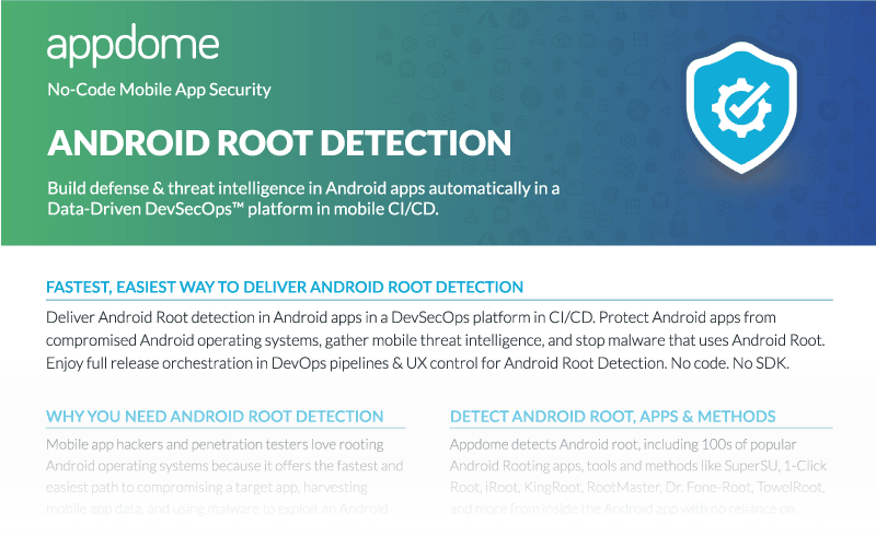 Appdome Android Root Detection Solution Guide Preview