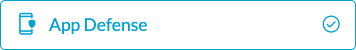 App Defense Button