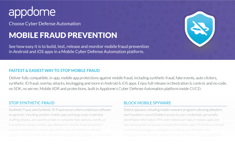 Datasheet Mobile Fraud Prevention Datasheets Preview