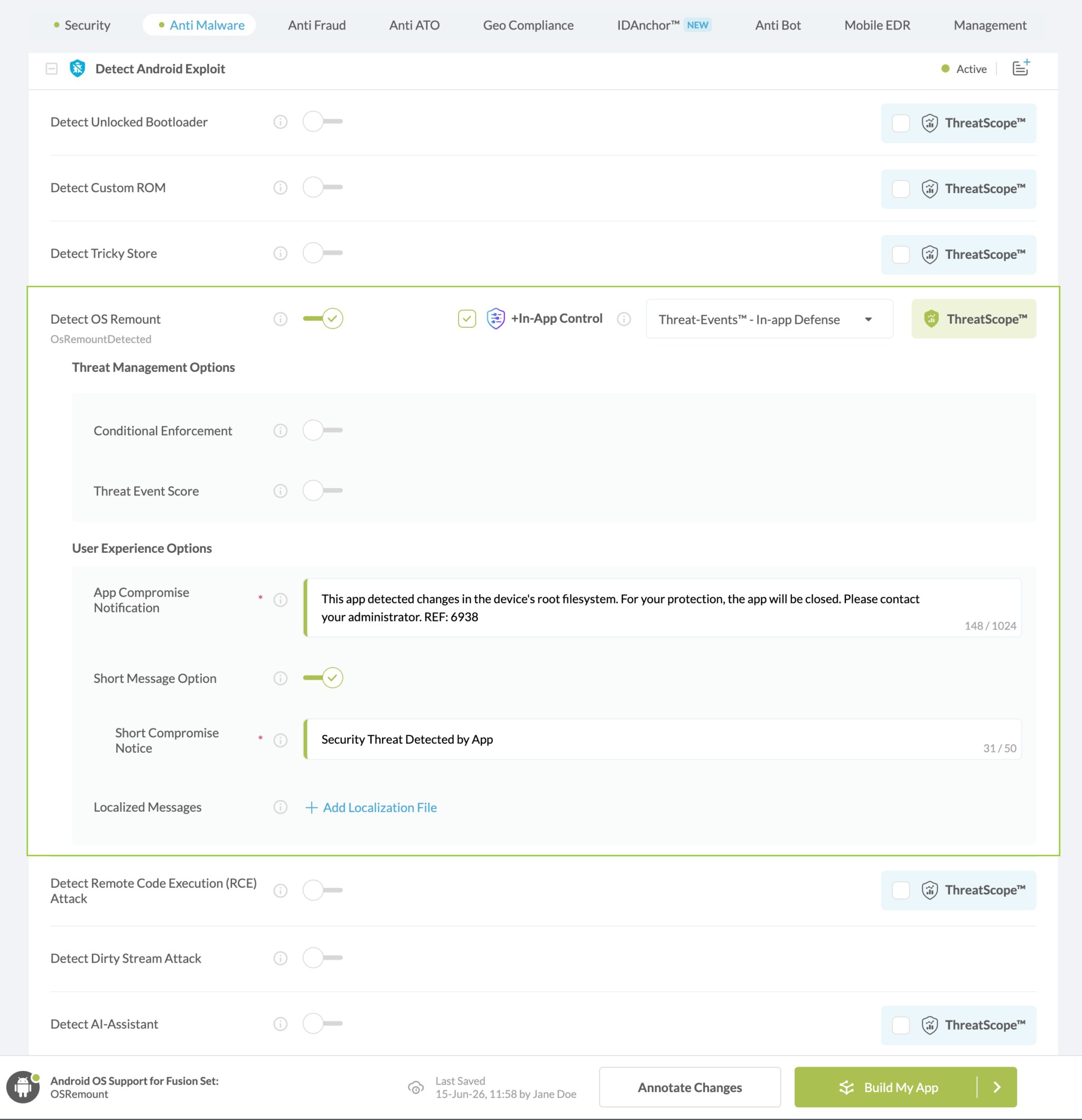Detect OS Remount option