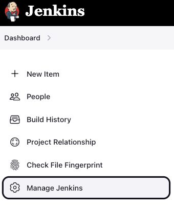 Jenkins Dashbord 1 [manage Jenkins]