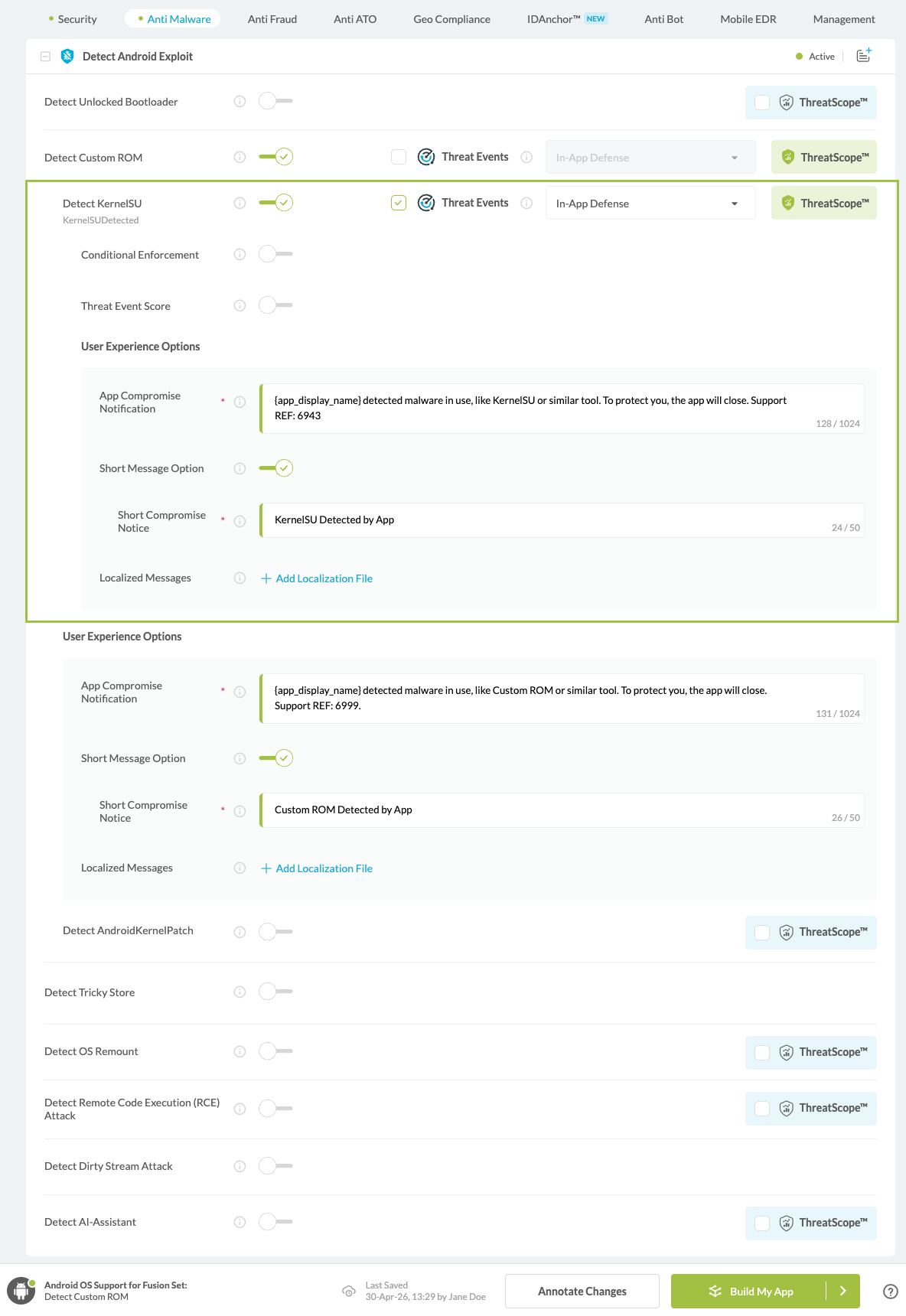 Detect KernelSU option