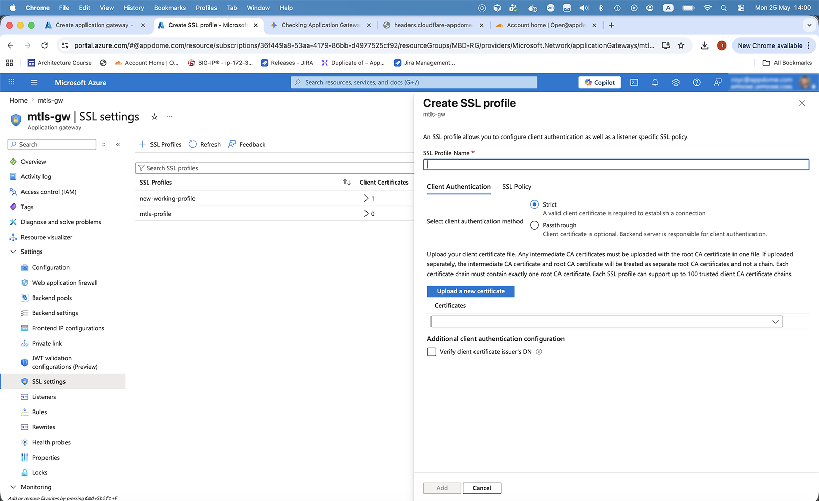 5create Ssl Profile