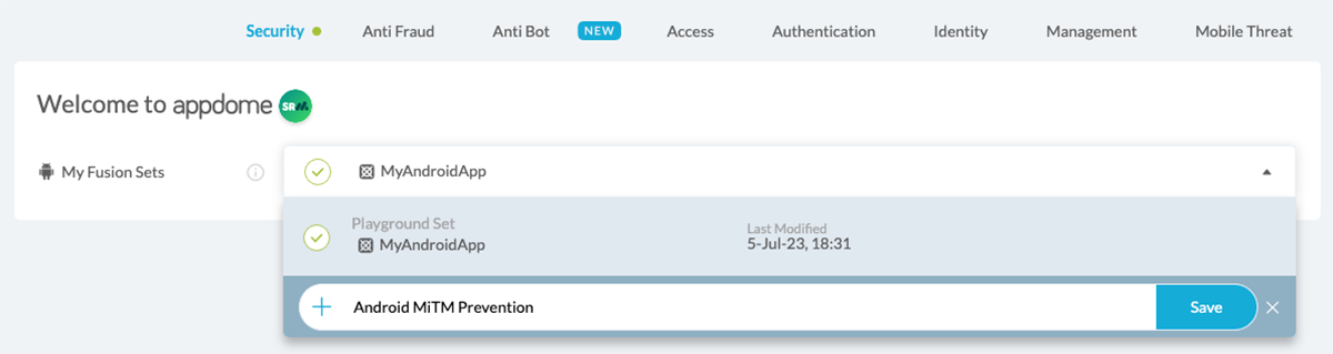 fusion set that contains Android MiTM Prevention 