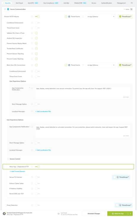 How Appdome Protects Mobile Apps Using App-Originated HTTP