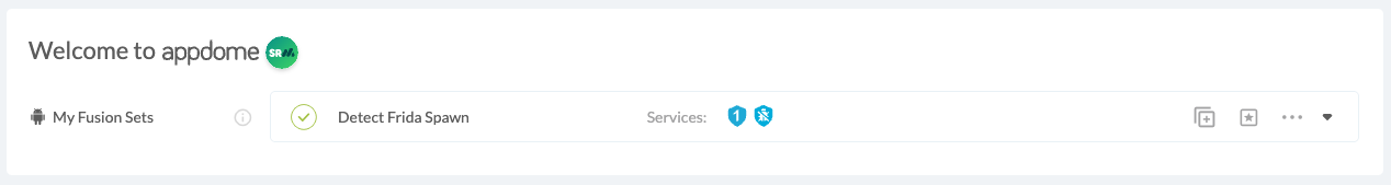 Fusion Set applied Detect Frida Spawn