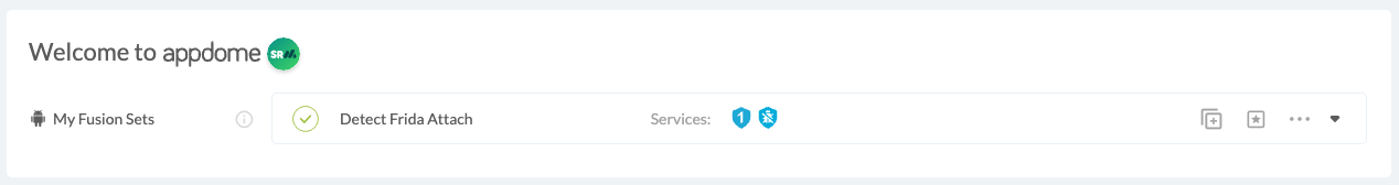 Fusion Set applied Detect Frida Attach