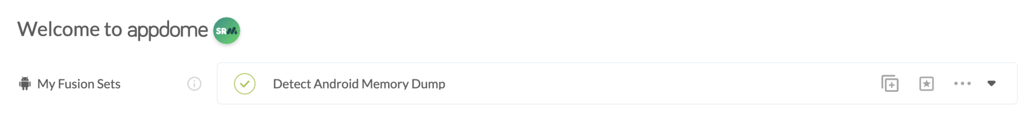 Fusion Set applied Detect Android Memory Dump
