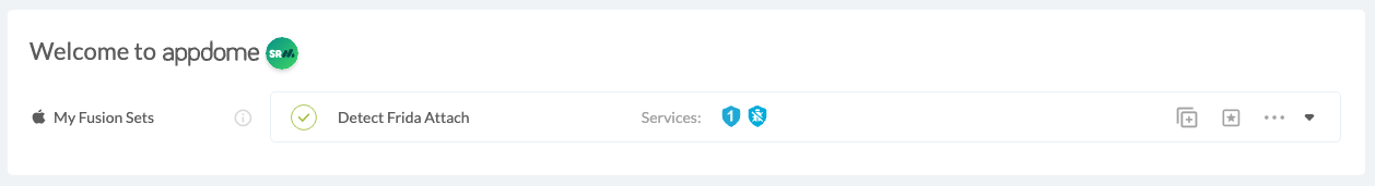 Fusion Set applied Detect Frida Attach
