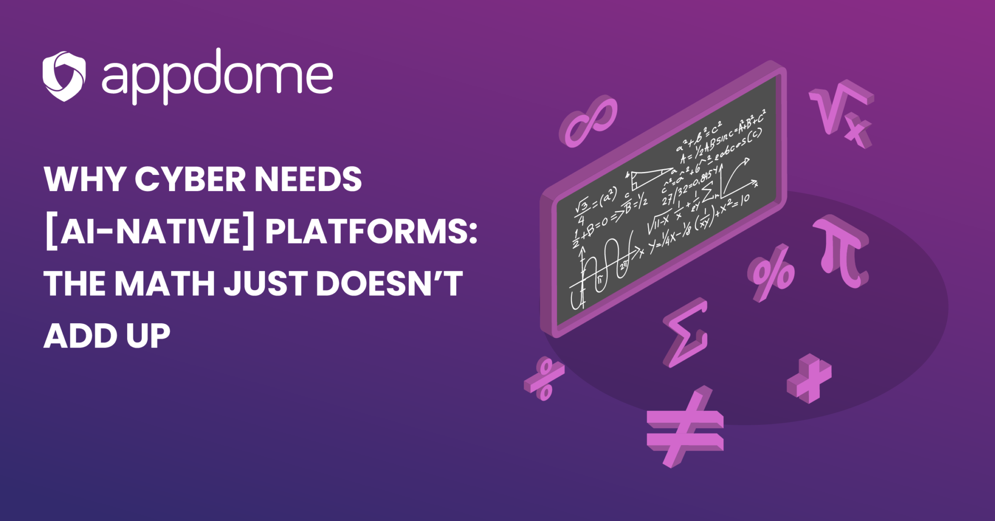 Why Cyber Needs [AI-Native] Platforms: The Math Just Doesn’t Add Up ...