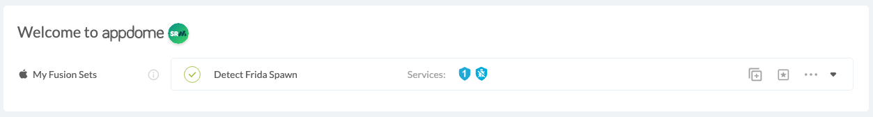 Fusion Set applied Detect Frida Spawn