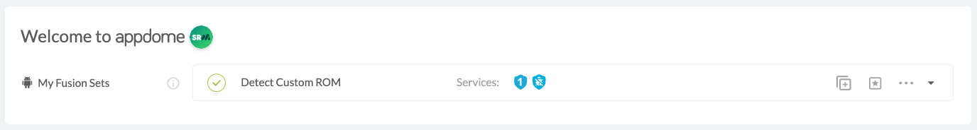 Fusion Set applied Detect Custom ROM
