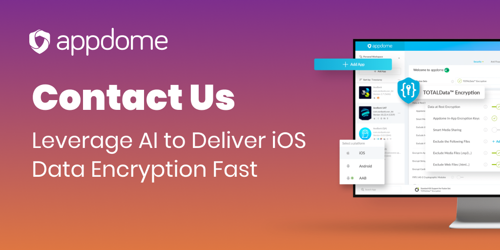 iOS Data Encryption for Apps | Contact Appdome