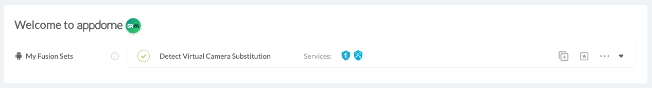 Fusion Set applied Detect Virtual Camera Substitution
