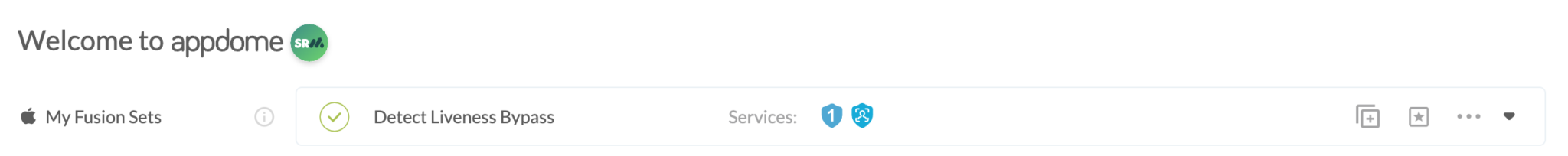 Fusion Set applied Detect Liveness Bypass