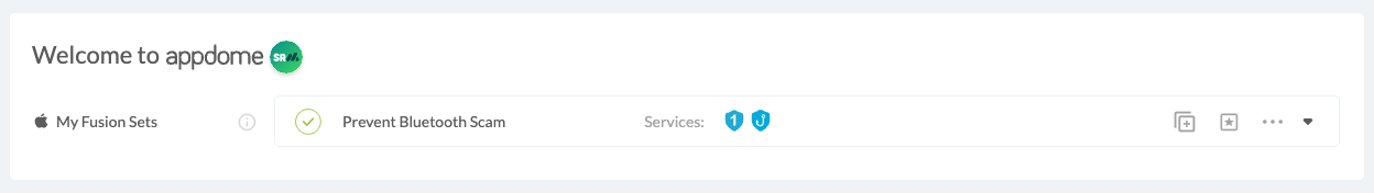 Fusion Set applied Prevent Bluetooth Scam