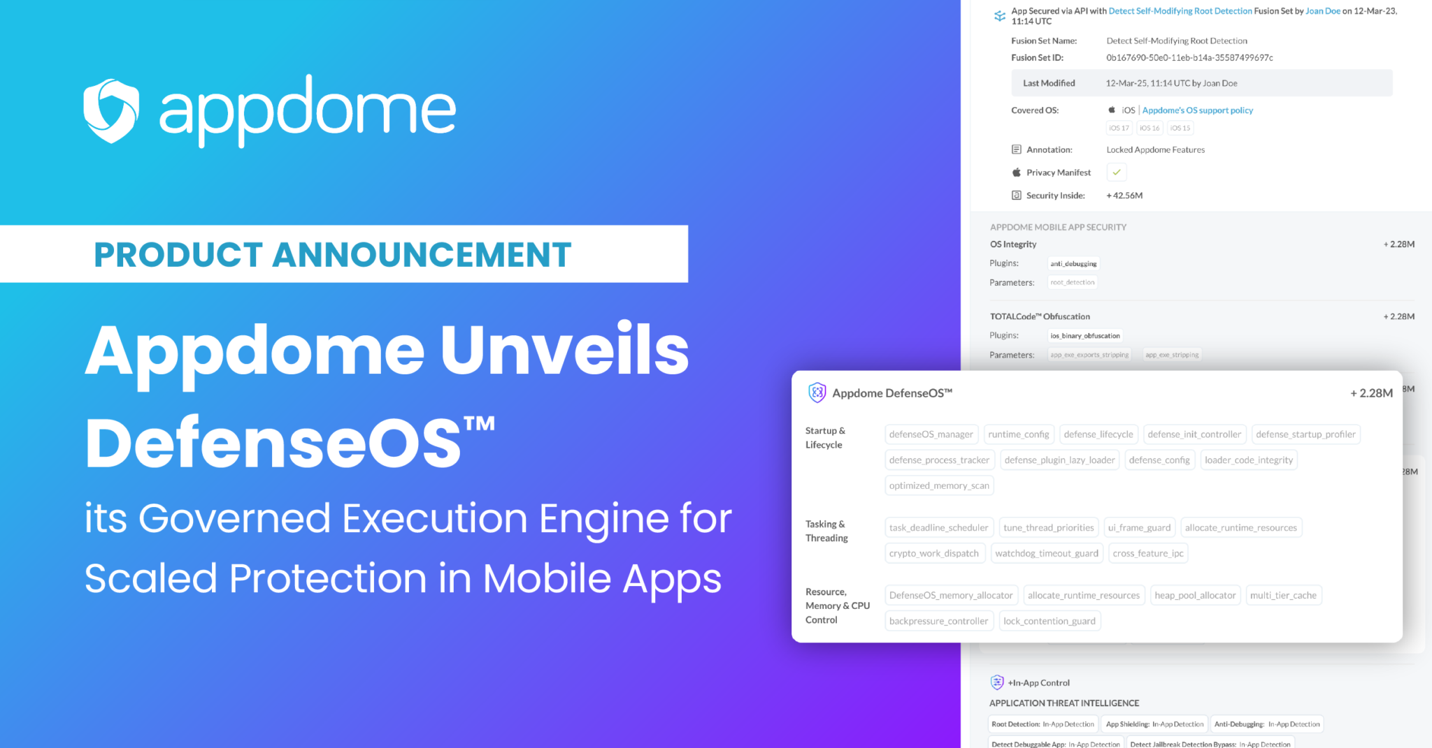 Defenseos™ Press Release