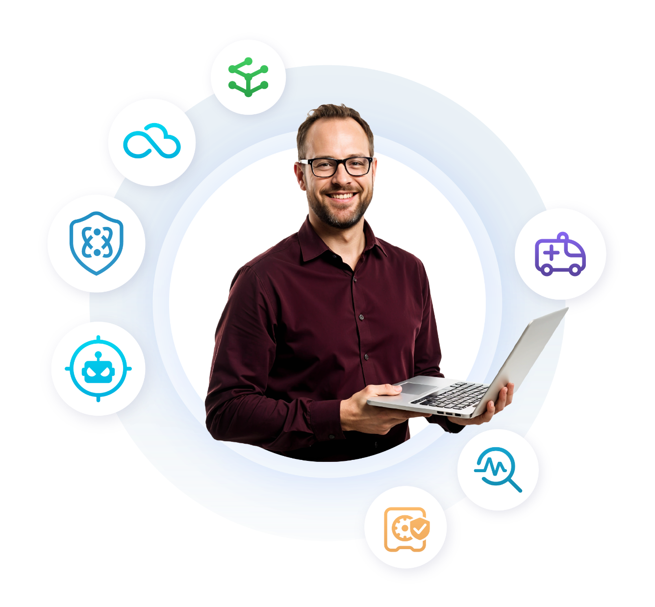 Defense Platform Developer Man
