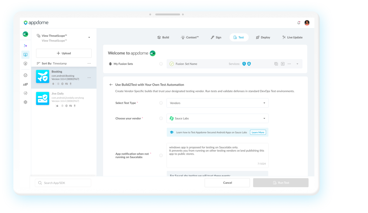 Build2test