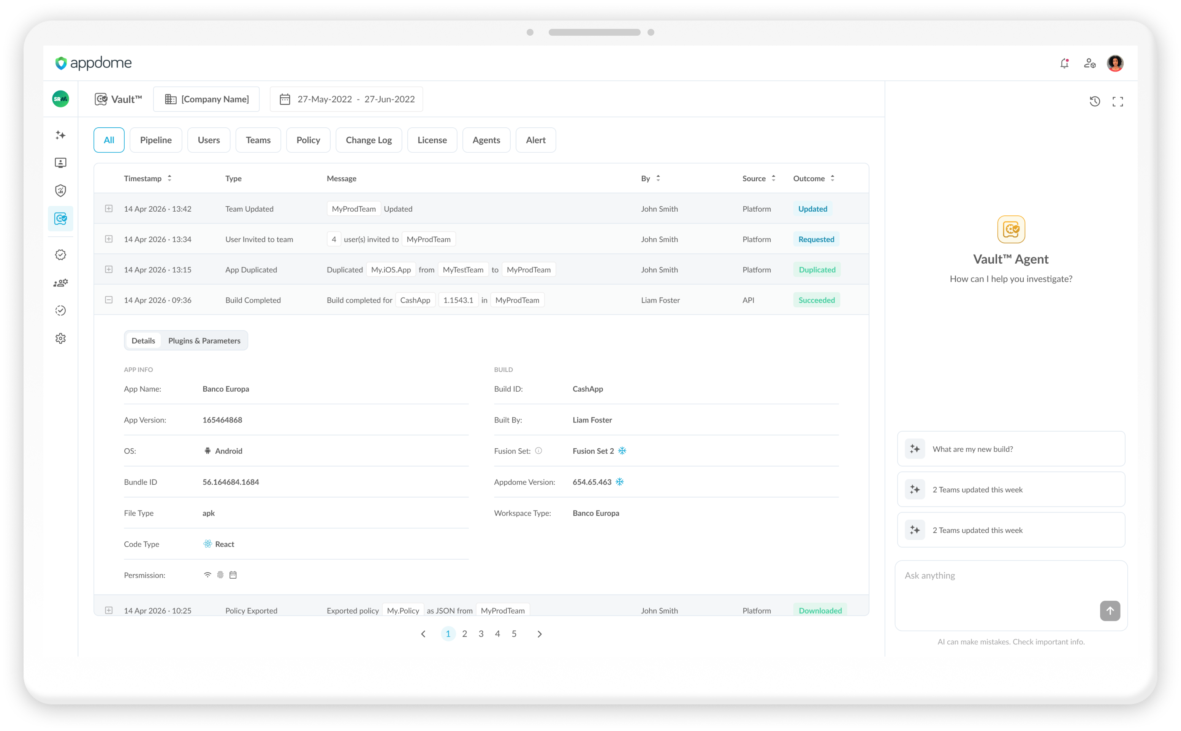 Vault Product Page Free Trial Image