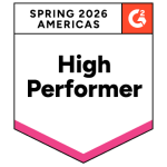 Americas High Performer - No-Code Development - G2 Spring 2026